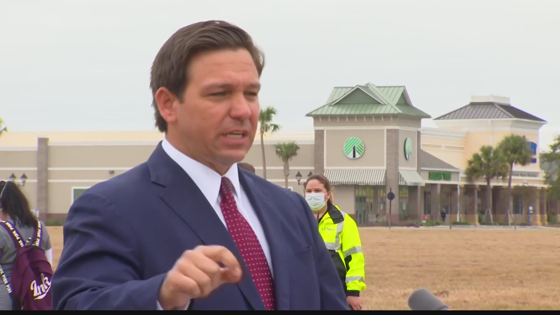 Florida Gov. Ron DeSantis visited The Villages Tuesday to elaborate on current and future plans for COVID-19 vaccination in Florida.
