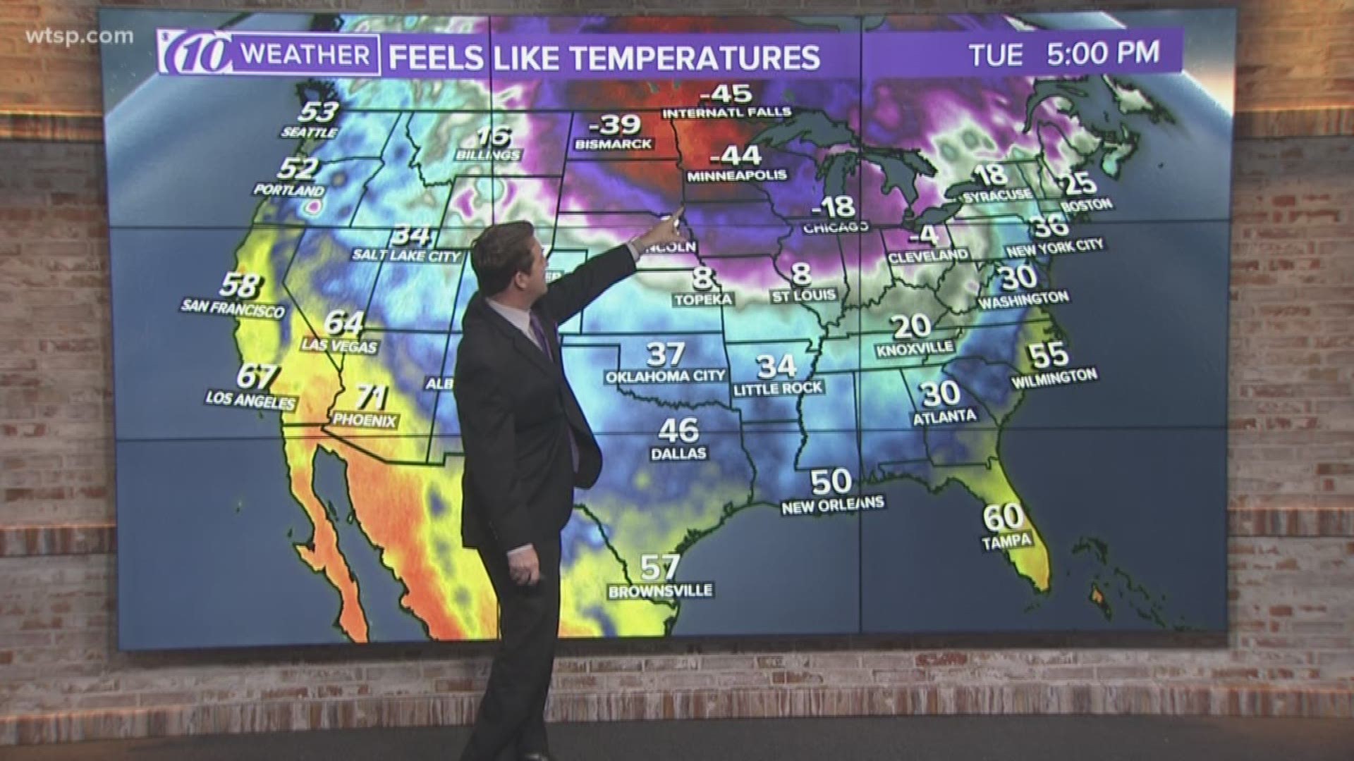 Life-threatening cold air is moving into parts of the U.S. in the wake of a major winter storm.