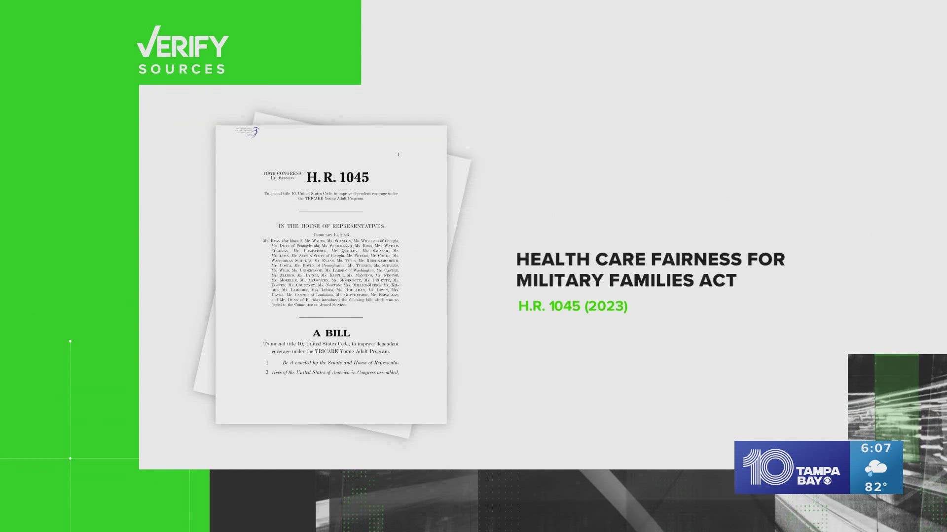 Young adults are typically allowed to stay on their family’s health insurance plan until they turn 26, but the military’s TRICARE plan doesn’t have the same policy.