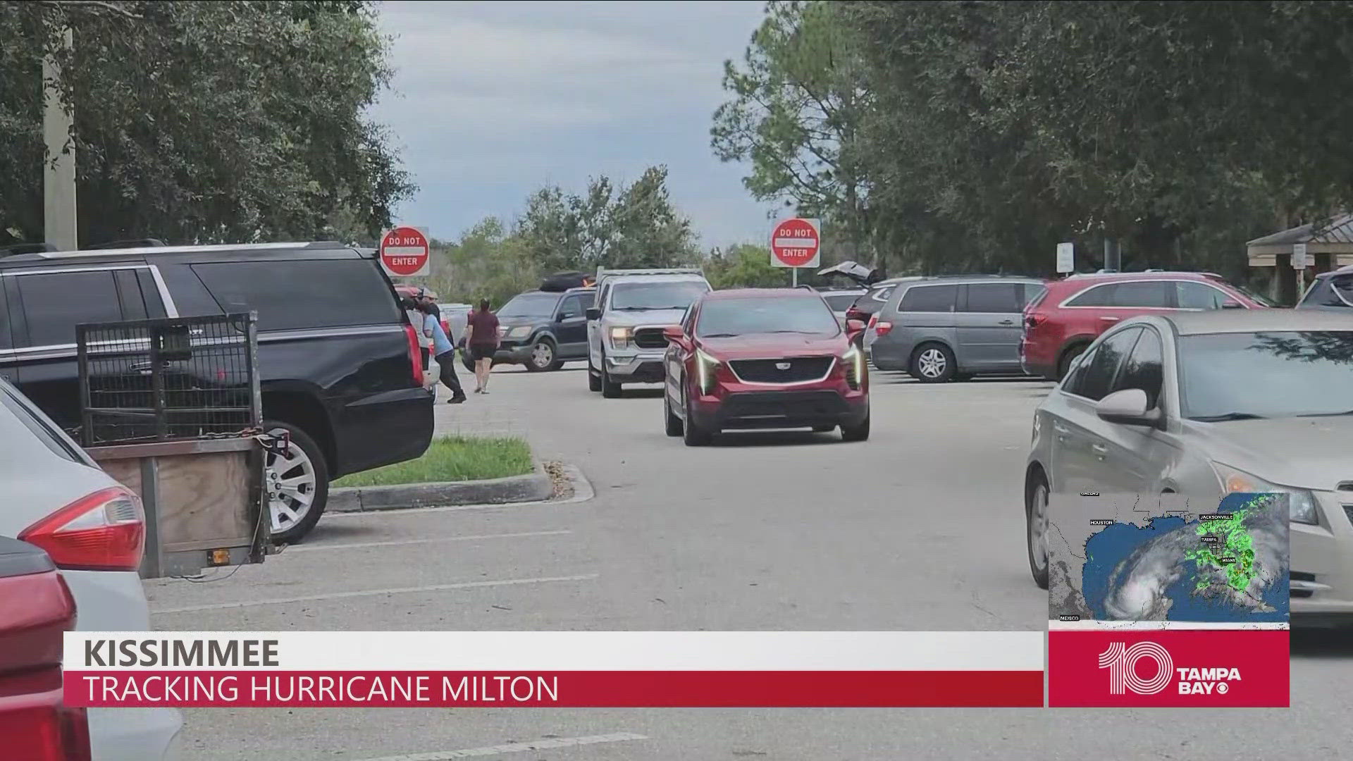 Hurricane Milton is on track to make landfall along Florida's west coast this week.