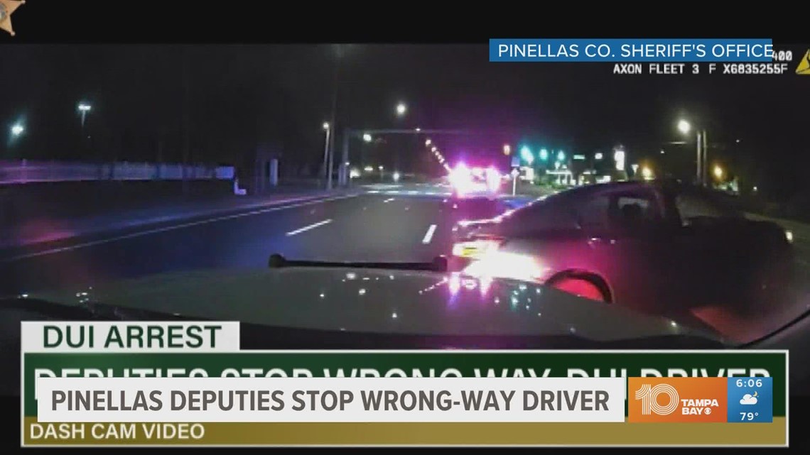 Woman leads Pinellas deputies on wrong-way chase | wtsp.com