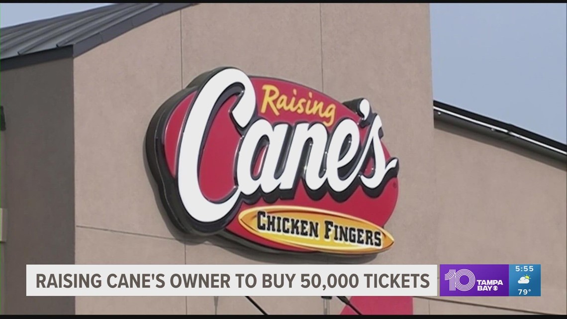 Raising Cane's founder buys 50,000 Mega Millions lottery tickets
