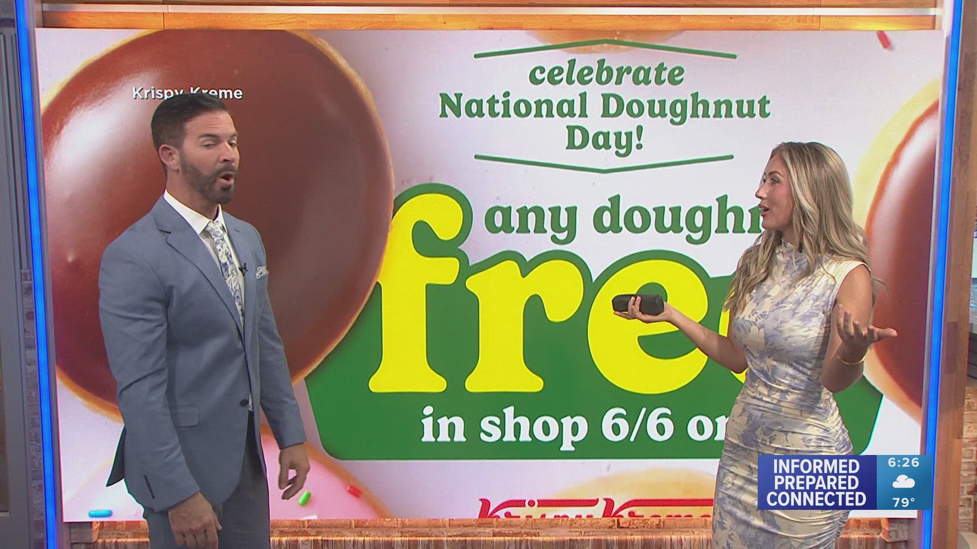 To celebrate the sugary food holiday, dozens of donut shops across the U.S. are offering free donuts and other discounts on Friday, June 6. 