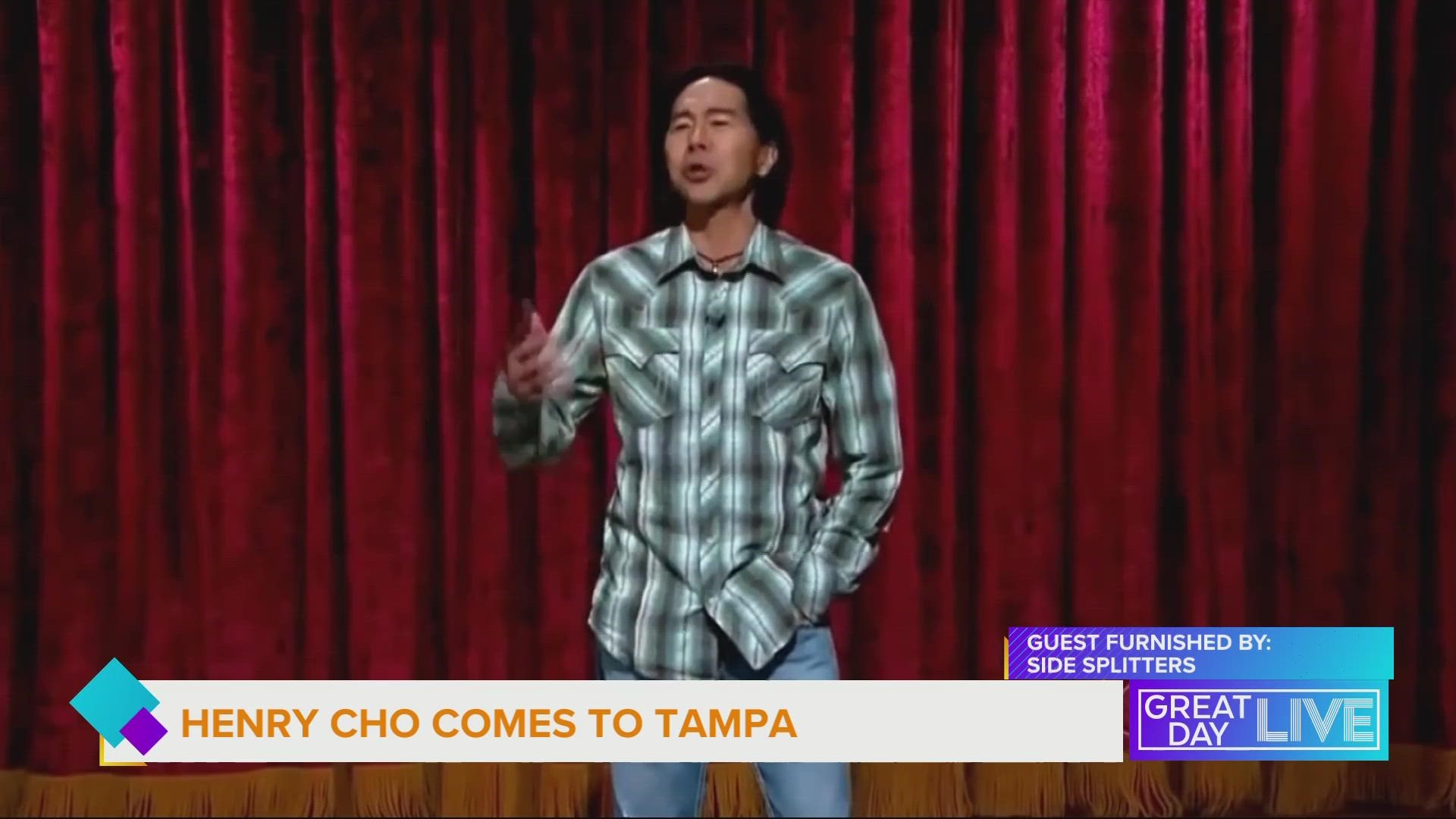 Comedian Henry Cho visits GDL