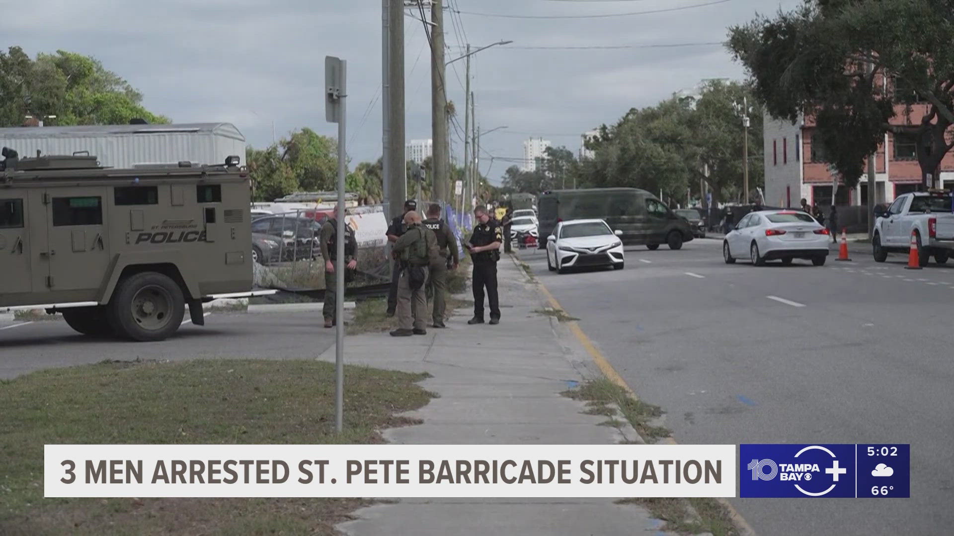 3 suspects in custody after barricading man at gunpoint inside St. Pete ...