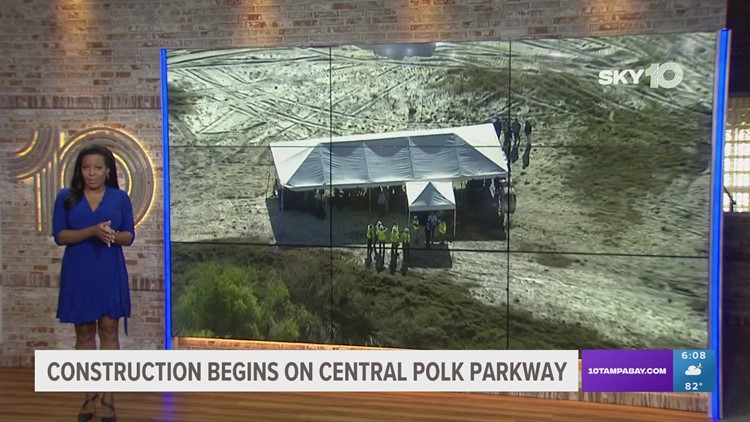 Construction begins on Central Polk Parkway aimed at reducing traffic, enhance connectivty