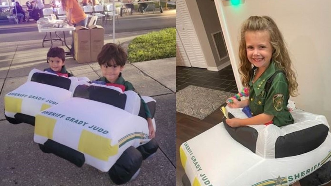 Polk County Sheriff's Office deputy Halloween costume on sale - Vimarsana News
