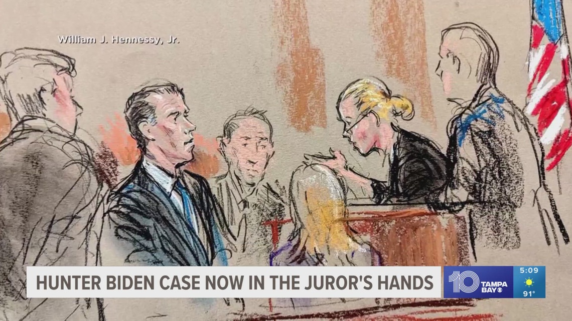 Jurors In Hunter Biden’s Gun Trial Begin Deliberating Whether He’s ...