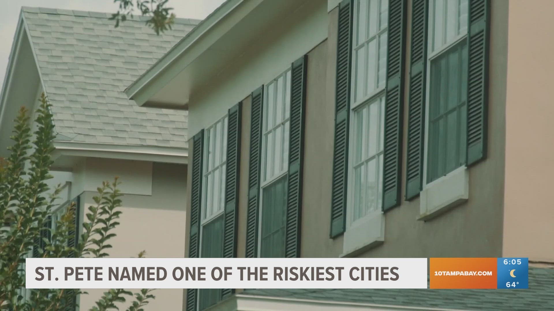 A study said properties in Florida are overvalued and at high risk of flooding, with the issue expected to get worse.