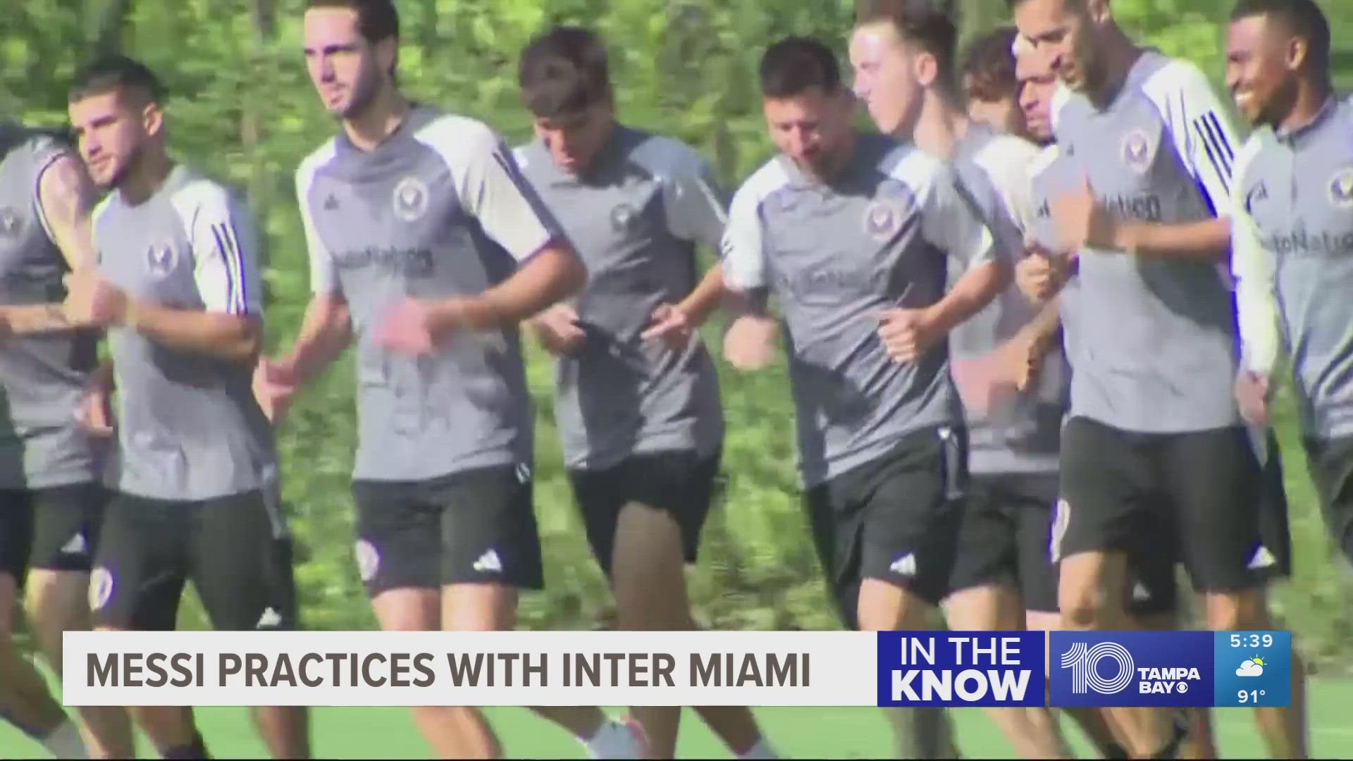 Photo Gallery: Lionel Messi and Sergio Busquets practice with Inter Miami  teammates, Tuesday, July 18, 2023