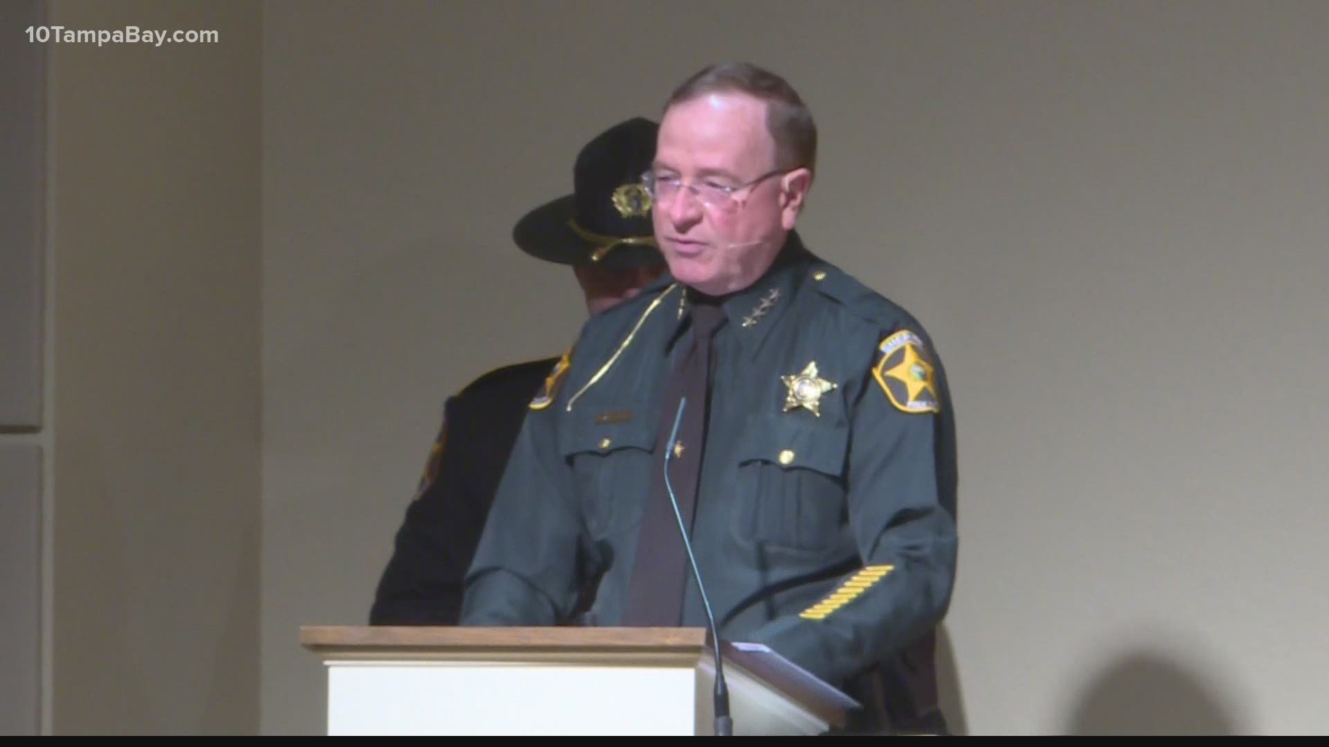 He's the only sheriff in Polk County history to be elected to five terms.