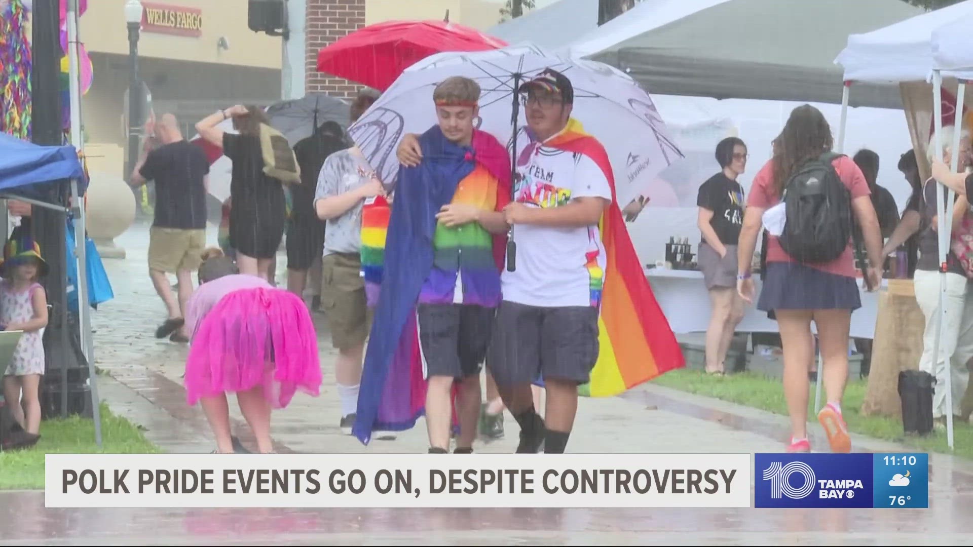 Pride festivities went forward with enthusiasm in Lakeland despite Polk County Commission declining to declare June as Pride Month.