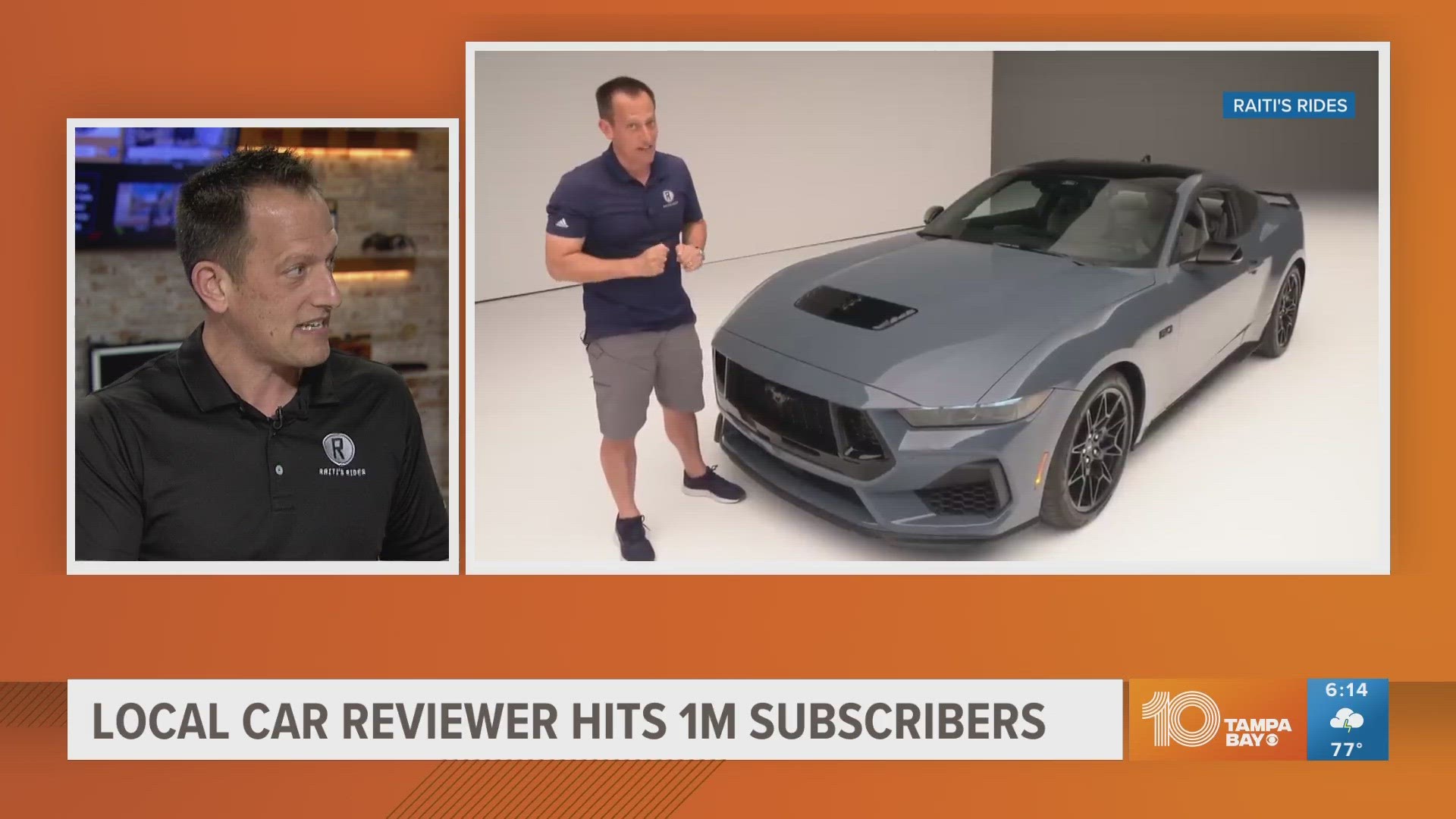 Local car reviewer talks love of cars, success after hitting 1M subscribers on YouTube
