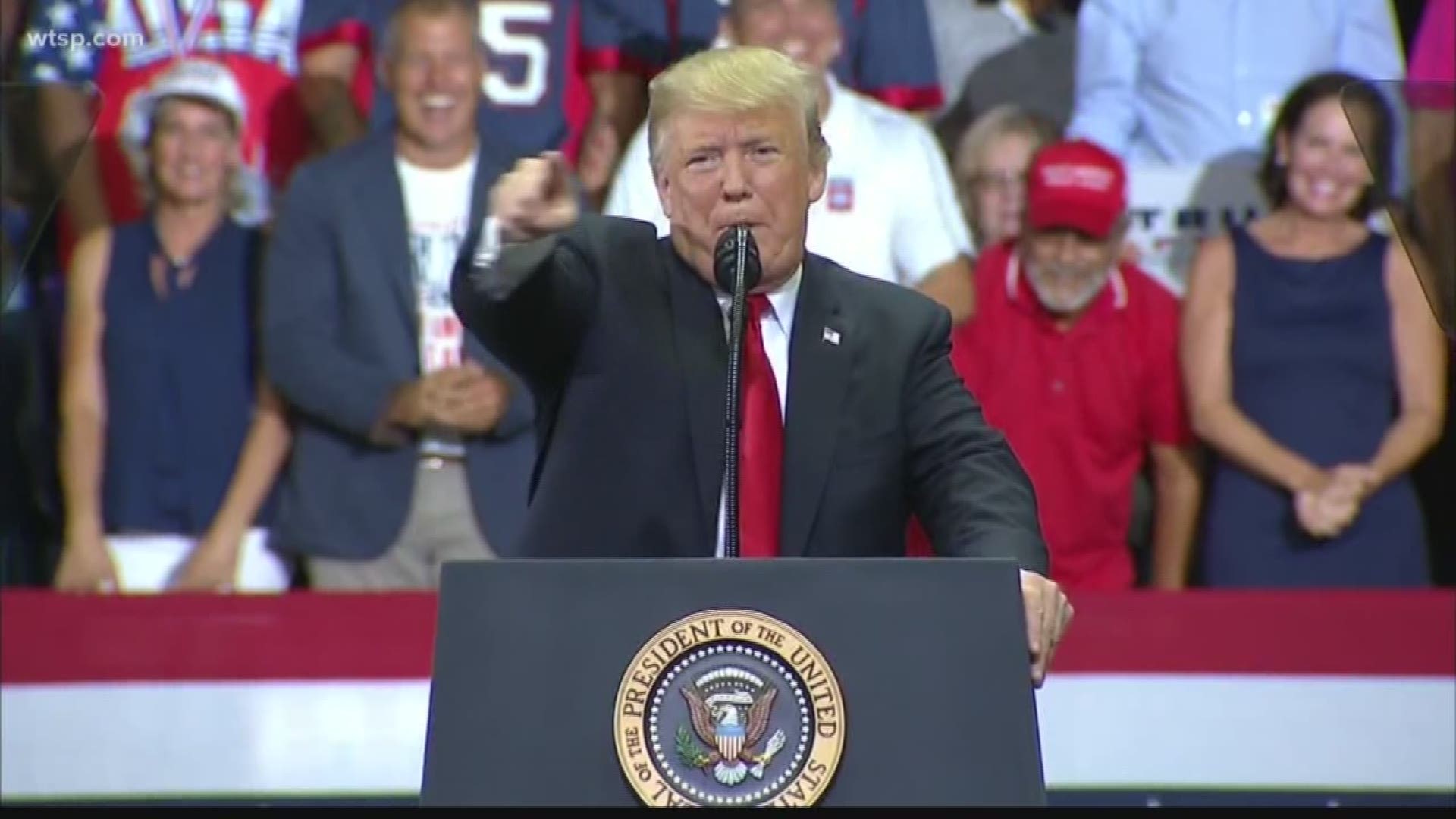 Present Trump is in Florida Tuesday, officially launching his 2020 reelection campaign. 

The President could have done that from anywhere. In fact, President Obama did it online. 

So, why a huge political rally in Orlando?

Experts say Republicans and Democrats are already focusing their 

“I mean, Florida is the jackpot again for the 2020 elections,” said 10News Political Expert Lars Hafner. “And we are going to be starting with President Trump coming to town.”

Political watchers say the Trump campaign’s decision to officially launch a re-election bid in Orlando is no coincidence. Nor is the Democrats’ decision to hold their first big debate a few days later in Miami.