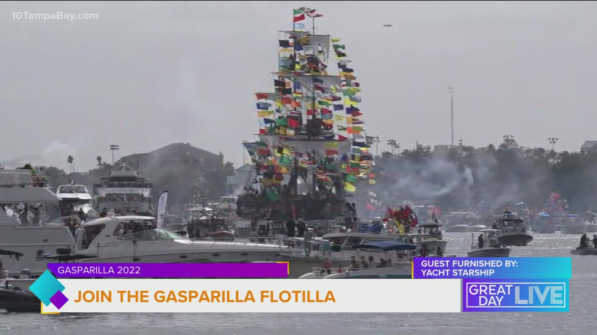 If you're in lack of a boat, there are still ways to enjoy Saturday's Gasparilla Invasion.