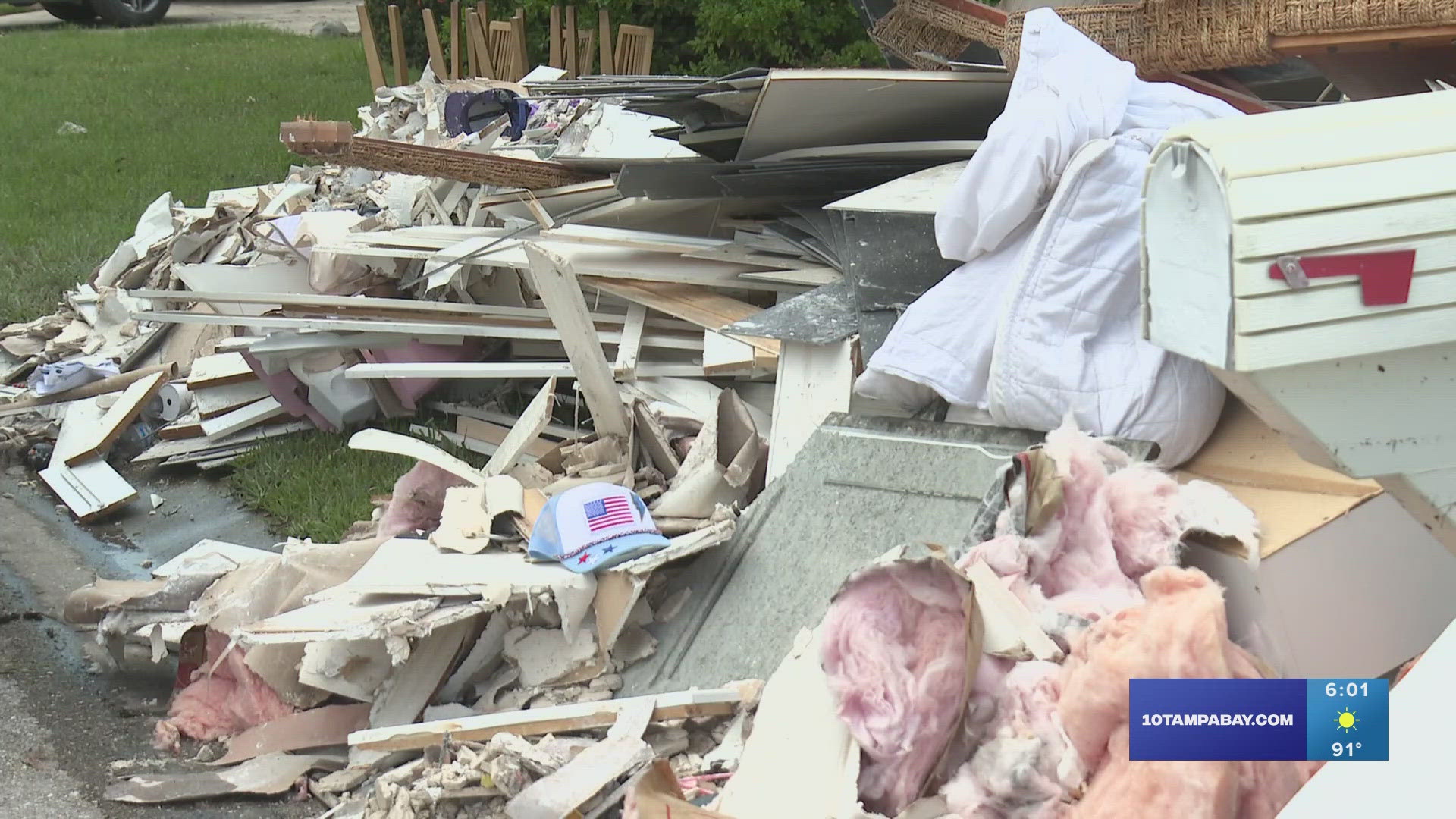 Sarasota locals are trying to piece together next steps after their homes were left flooded by the storm.