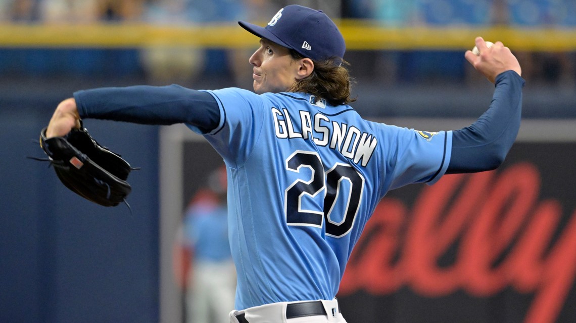 Rays' Tyler Glasnow feels better, but next start pushed back to Monday –  Butler Eagle