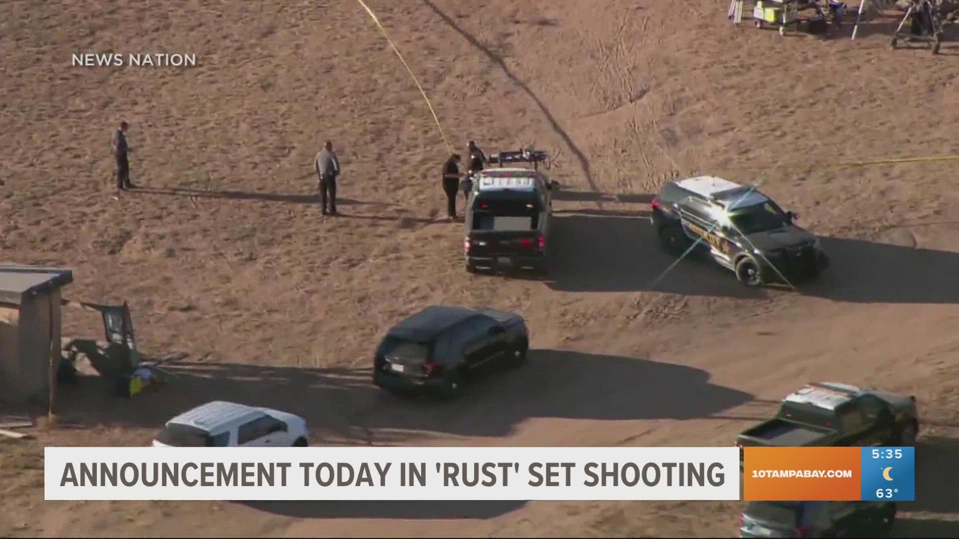 A Santa Fe district attorney will announce Thursday whether charges will be brought in the fatal 2021 film-set shooting of a cinematographer by actor Alec Baldwin.
