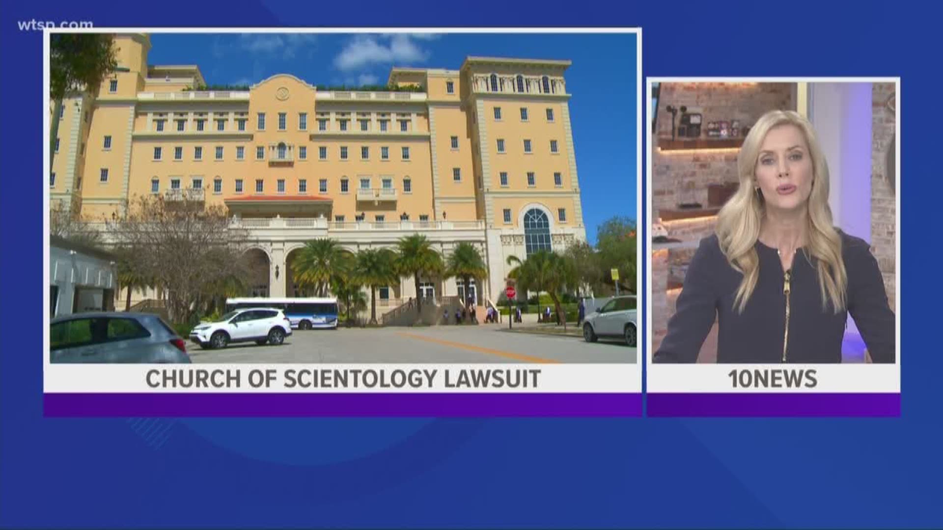 The Church of Scientology and its leader David Miscavige are the targets of a lawsuit by a former member of the church, who alleges child abuse, human trafficking and intimidation.

The lawsuit was filed Tuesday in Los Angeles. In court documents, the defendant was called Jane Doe to protect her identity.

According to the lawsuit, Doe was born to Scientologist parents in 1979 and lived from ages 6-12 at the spiritual headquarters of the church in Clearwater.

She claims she was forced to work from 8 a.m. to midnight and only instructed on Scientologist teachings. 

Doe claimed at age 10, she was subjected to a ritual called "bullbaiting," where she says she had to sit in a chair while obscene things were shouted at her. According to the lawsuit, she was expected to show no reaction; if she did, she claims the practice would start over.

The lawsuit says when she was 15, Doe was lured to Los Angeles with promises of fair pay and a simple job. Instead, she claims she was forced to work long hours for little pay.

She became a member of the Sea Org, which the suit describes as a military-like "sub-organization for Scientology's most dedicated members." The suit claims members sign a "billion-year contract" dedicating their lives to the church and work an average of 100 hours a week for $46. 

Doe said she started working as Miscavige's steward seven days a week and became close to his wife, Shelly. 

Miscavige, though, had a falling out with his wife in 2005, Doe said. That led to Doe being sent to "the hole," a pair of double-wide mobile homes where those accused of ethics violations were kept under strict surveillance, the lawsuit alleges.

She claims she was kept there for three months, then sentenced to three months of hard labor.

Doe claims she witnessed a crying Shelly Miscavige being dragged into a car. Shelly Miscavige has not been seen or heard publicly since, according to the lawsuit.

Doe said she tried to escape the church in 2016 but came back because of her family connections. She finally left for good in 2017 and now works with actress Leah Remini, who has become an outspoken critic of Scientology.

Doe's story became part of an episode of Remini's TV series "Leah Remini: Scientology and the Aftermath," which told the story of defected church members. 

The suit claims the church set up a hate website -- leahreminiaftermath.com -- that targeted Doe and the others featured on the show. The website contains what the suit calls "false, defamatory and inflammatory information about Jane Doe, all under the (Church of Scientology) copyright."

The suit claimed similar articles and videos about Doe appeared on the official website of Freedom Magazine, a Scientology-run publication.

The lawsuit seeks damages for multiple complaints, including false imprisonment; kidnapping; stalking; libel; slander; invasion of privacy; intentional infliction of emotional distress; human trafficking; failure to pay minimum wage; exceeding maximum work hours and overtime, failure to provide days of rest and meal periods; violation of California labor codes; fraudulent inducement of employment; negligent misrepresentation; and negligence.

“Scientology for decades has sought to quash dissention, cover up its long history of physical, emotional, and sexual abuse of its members, including its most vulnerable members, its children, and weaponize its doctrine against those who escape and find the courage to speak up," said Attorney Brian Kent of Laffey, Bucci & Kent, LLP, which filed the lawsuit. "This is just the beginning and we are not going to stop until they do.”

In response to the lawsuit, a spokesperson for the Church of Scientology said the lawsuit was filled with nothing more than unfounded allegations. The spokesperson said Jane Doe's complaint was littered with "anti-religious slurs culled from the tabloids" and accusations that have already been disproven in courts.

"We are confident the lawsuit will fail," the Church of Scientology wrote in an email. "Federal courts have already determined that service in the Church of Scientology’s religious order is voluntary and protected by the First Amendment.  Moreover, the evidence will establish that while serving the Church, Plaintiff came and went freely, traveled the world, and lived in comfortable surroundings.  The Church will vigorously defend itself against these unfounded allegations."