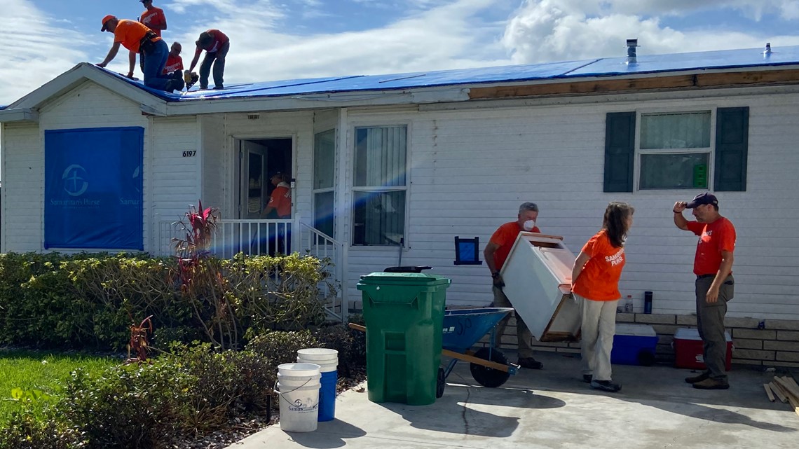 Samaritan's Purse volunteers work to help people impacted by Ian - Vimarsana News