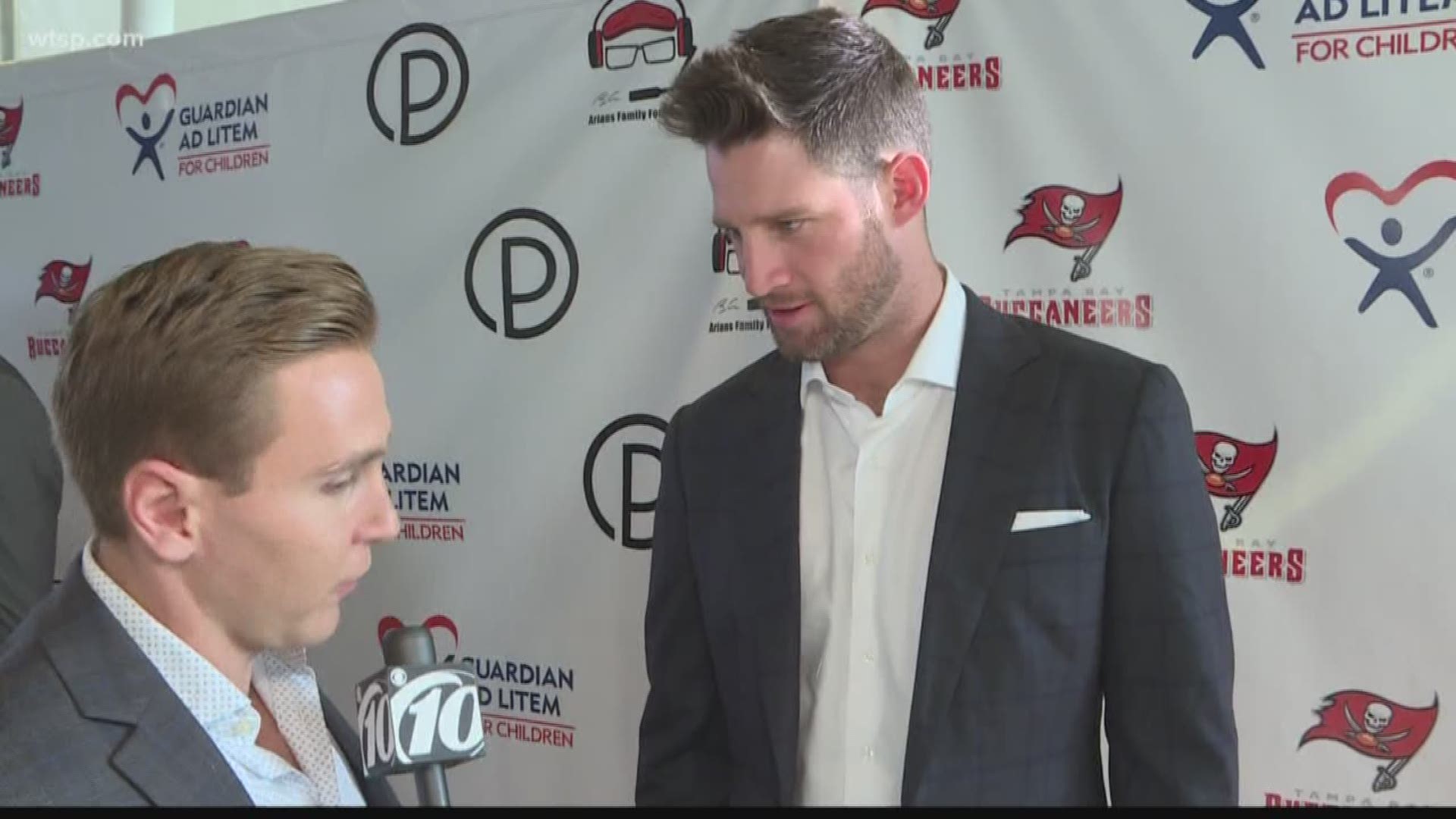 10Sports Justin Granit was at the red carpet event where we the Bucs were dressed to impress.