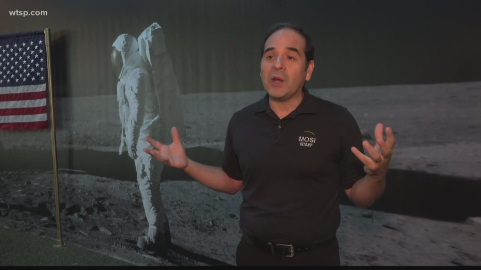 50 years after the famous spaceflight that first landed humans on the Moon, MOSI's exhibit shows off some of its historic artifacts. https://on.wtsp.com/2JvcwWc