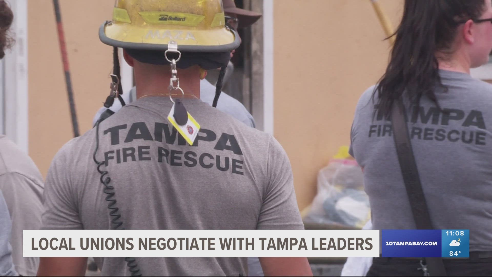 Multiple unions representing city workers are meeting with Tampa leadership this week to see what improvements they can bring back to their members.