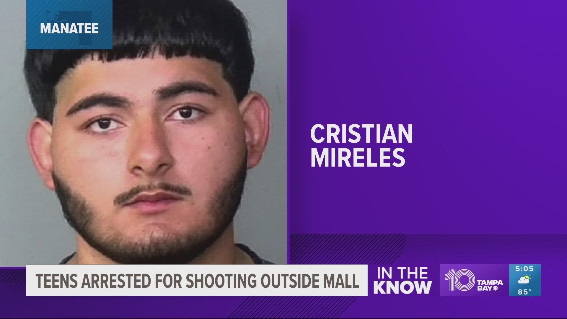 Detectives said 18-year-old Cristian Mireles and a 17-year-old shot multiple rounds into another car.