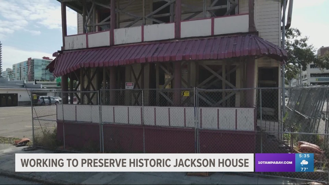 Tampa city leaders prepared to spend CRA dollars on renovating historic Jackson House