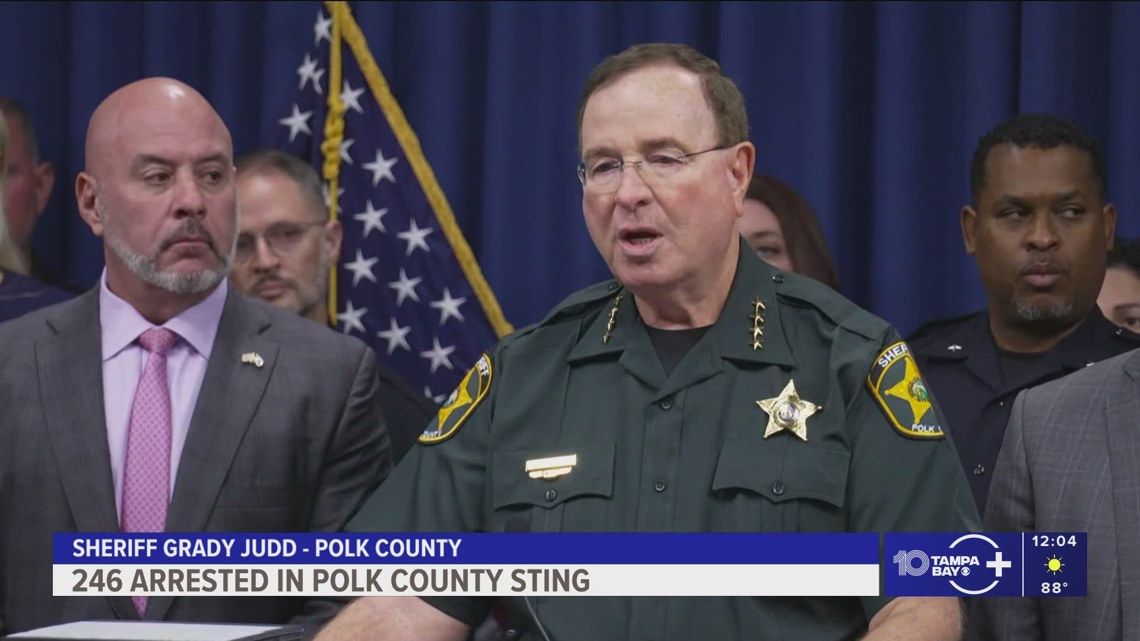 Polk County Sheriff's Office said they arrested over 200 in a human ...