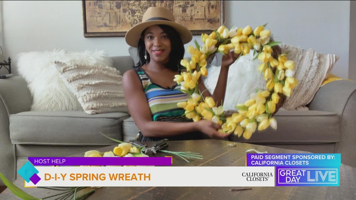 Host Help: DIY wreath for Spring & Summer
