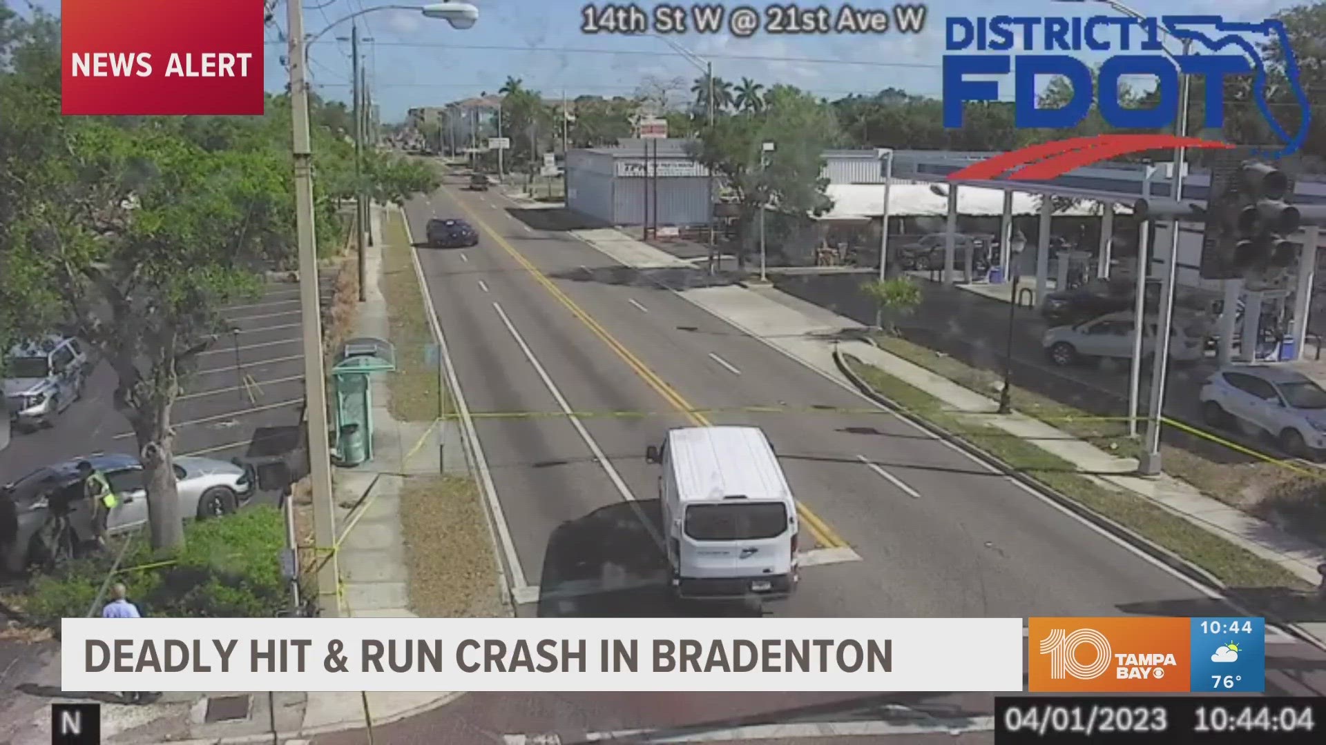 The Bradenton Police Department traffic unit is looking for the driver involved in a deadly hit-and-run crash that happened early Saturday morning.