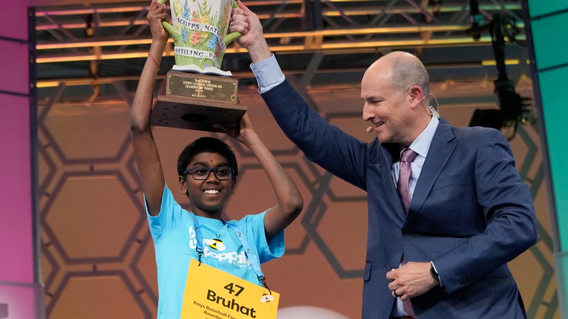 National Spelling Bee Champ Bruhat Soma Shares Secret To Success | Wtsp.com