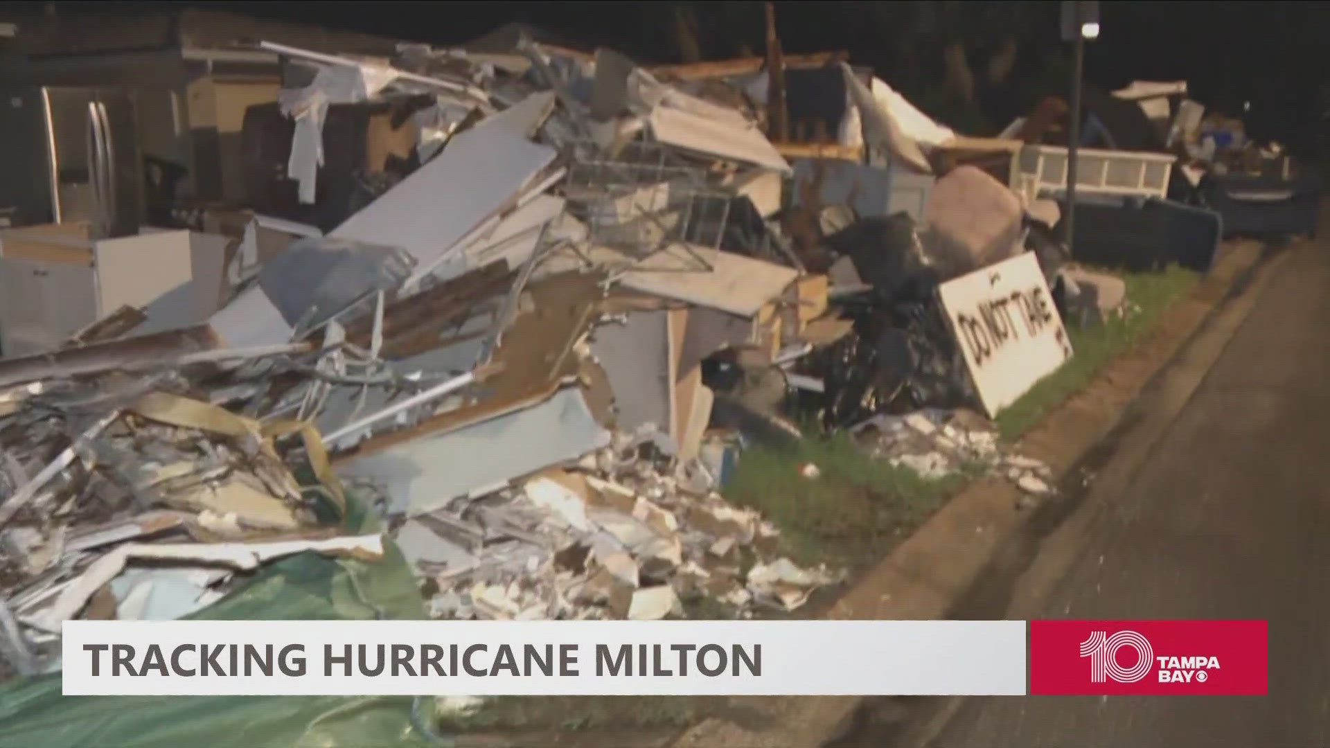 As of the latest advisory, Pinellas County is expected to see 9 to 13 feet of storm surge from Hurricane Milton.