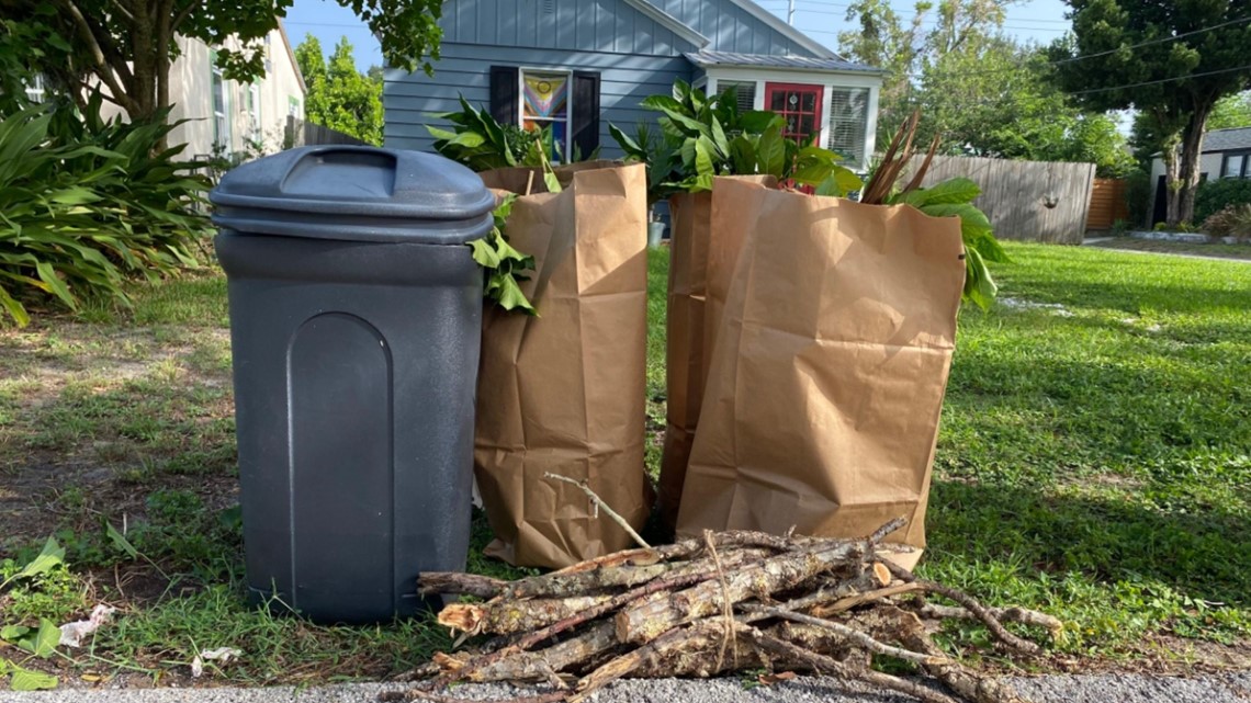 Tampa to stop accepting yard waste in plastic bags on Feb. 1