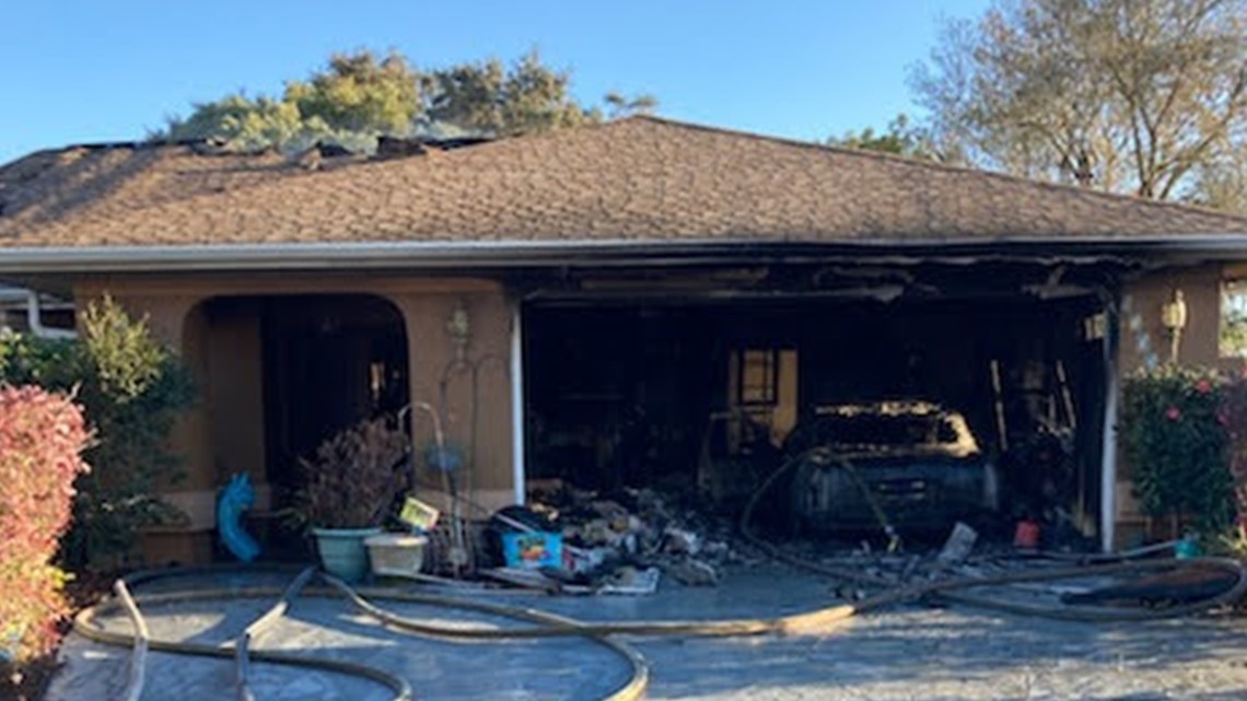 Garage fire consumes house in Spring Hill - Vimarsana News