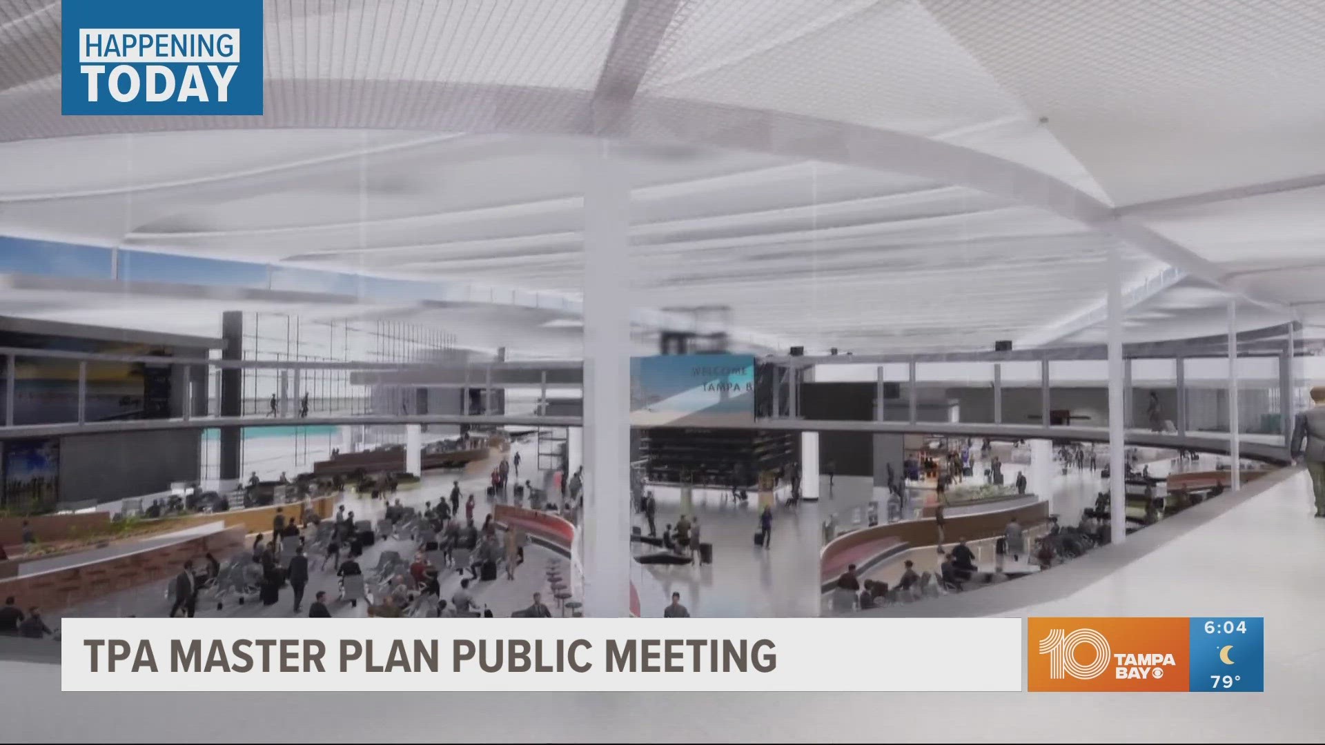 TPA is hosting a public meeting for its master plan at 6 p.m. Tuesday.
