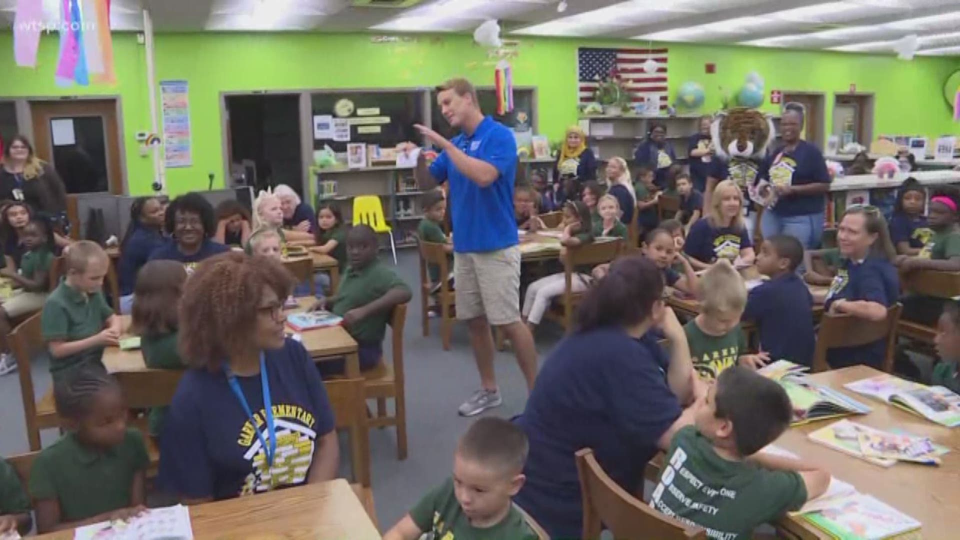 Garner Elementary is the 10News School of the Week powered by Duke