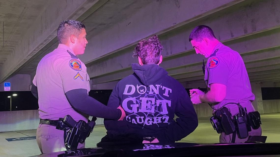 FHP: Wesley Chapel Man in 'Don't Get Caught' jacket arrested for speeding on motorcycle