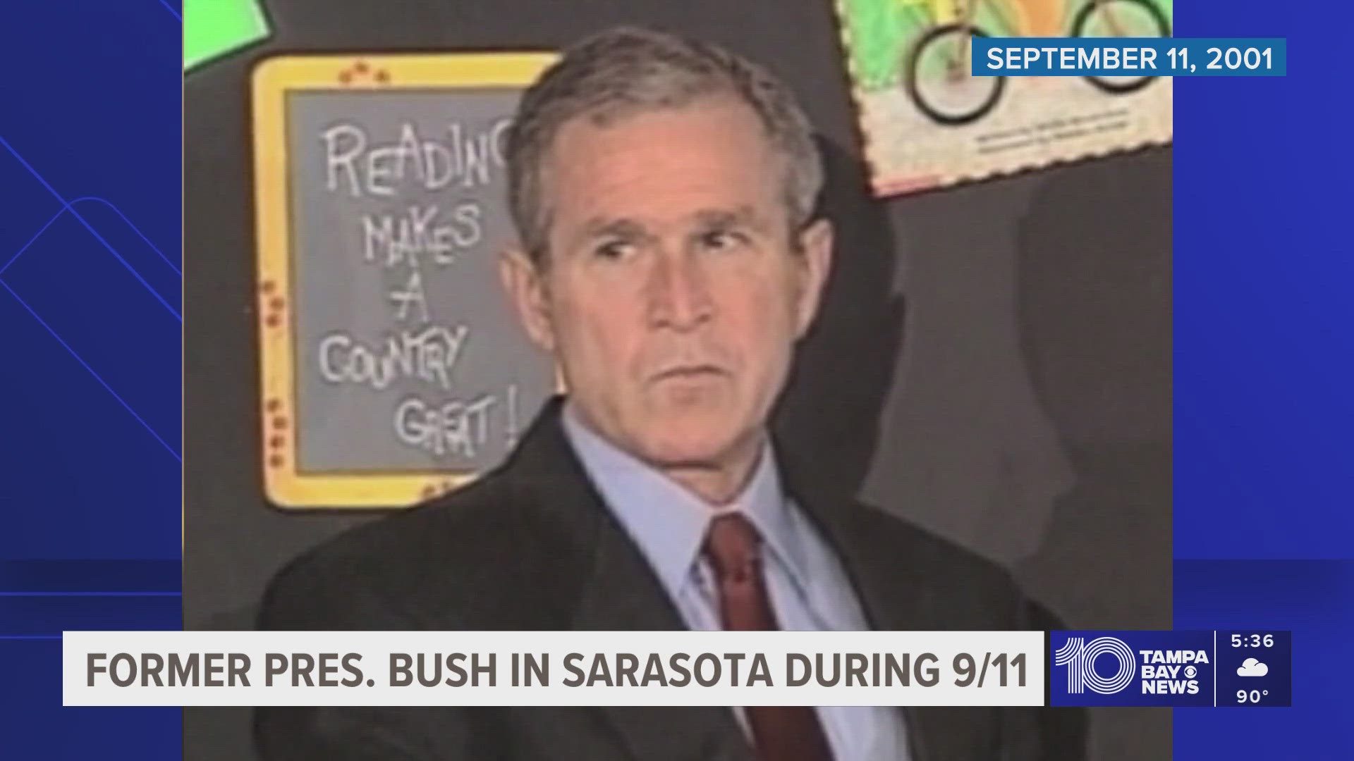 Remembering 9/11: President Bush learned of attacks in Sarasota | wtsp.com