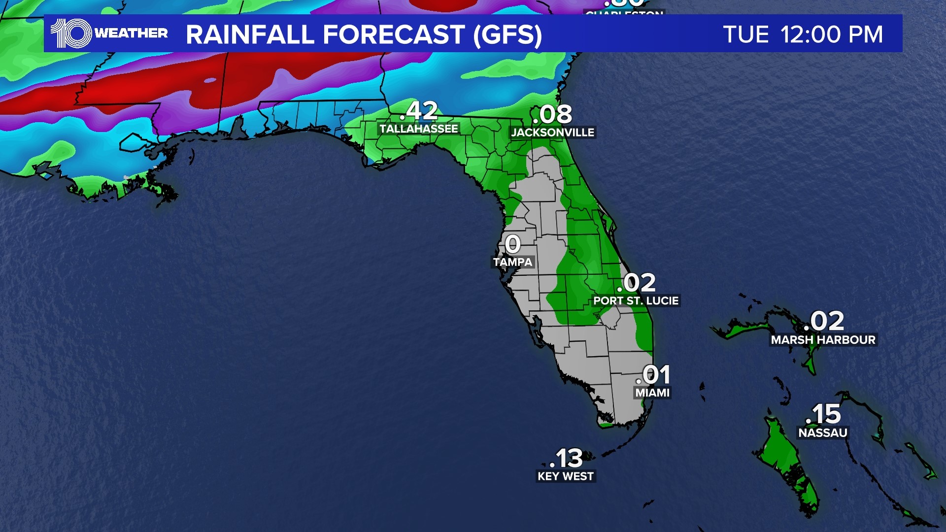 How long will the drought in Florida last?