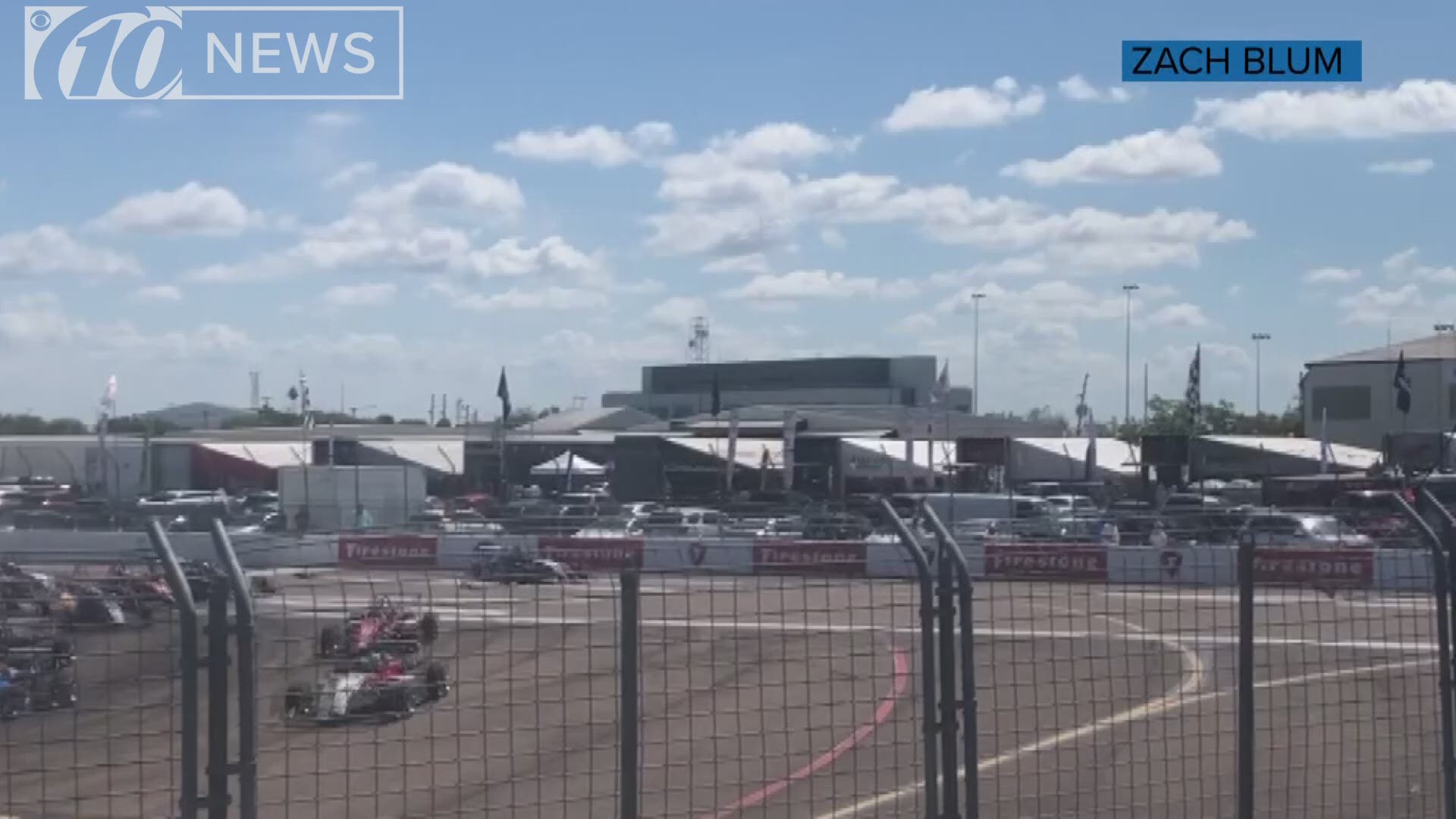 A wreck on the first day of the Grand Prix of St. Petersburg could raise questions about fan safety, despite repeated assurances from race officials that the course is safe for race watchers.