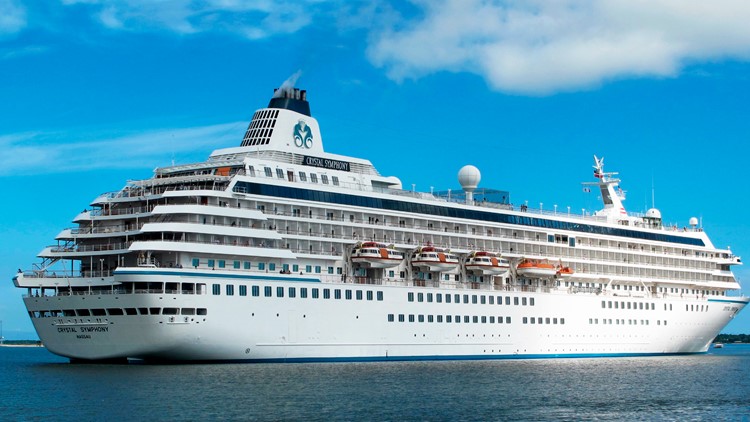 Second Crystal Cruises ship offloads passengers in the Bahamas to prevent seizure in US waters