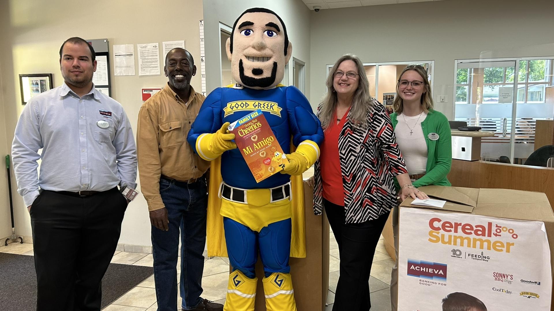 The Good Greek moving company routinely handles all sorts of precious cargo, but this week, trucks are moving something a little different — Cereal for Summer.