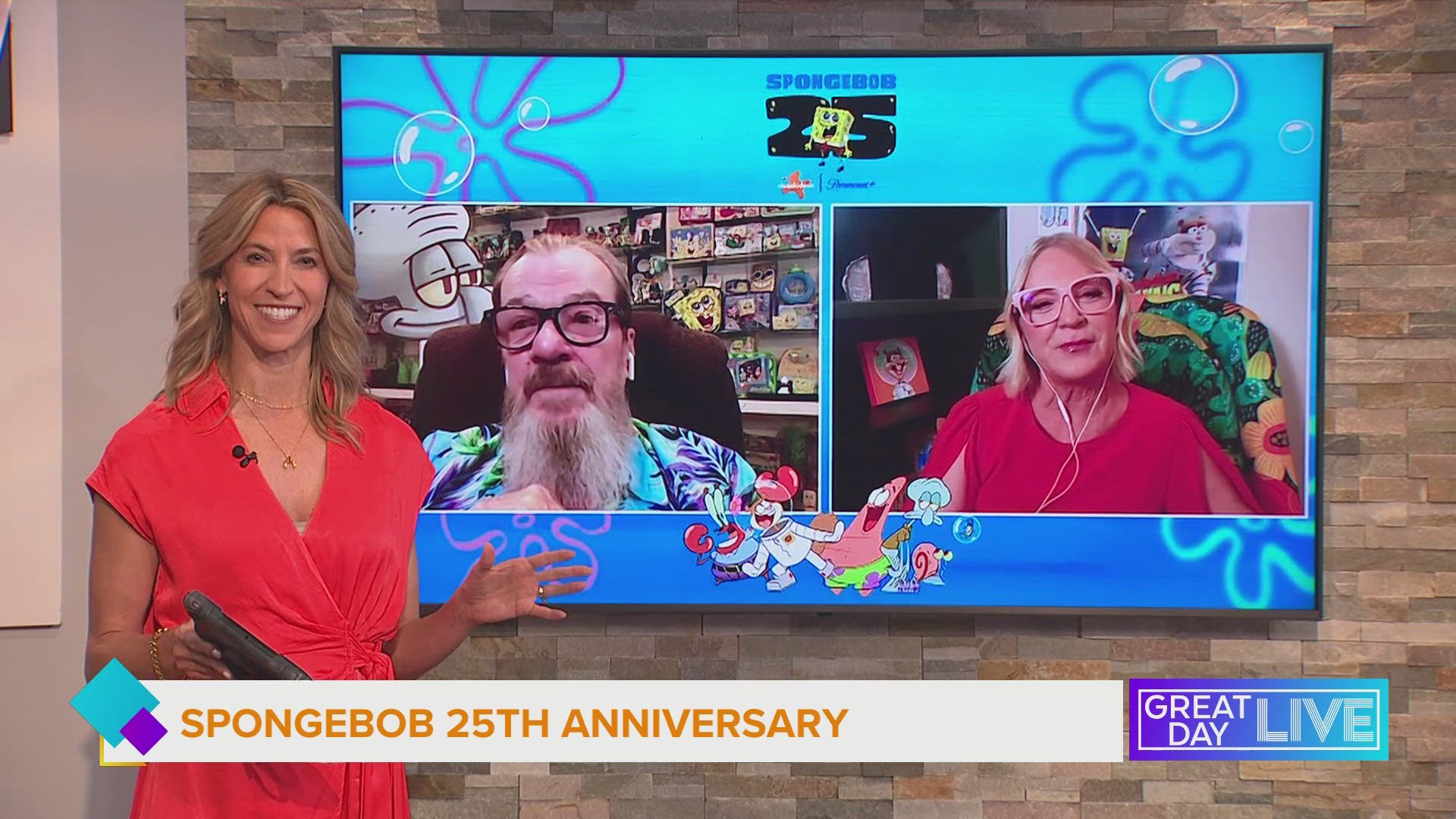 SpongeBob turns 25 and GDL caught up with the voice actors of Squidward and Sandy.