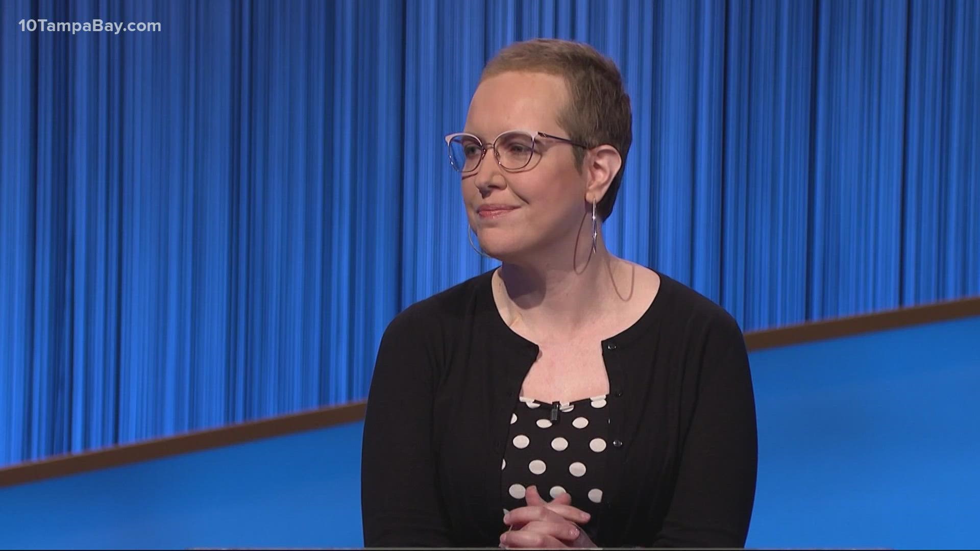 Jeopardy champ ditches wig to normalize what cancer recovery looks like