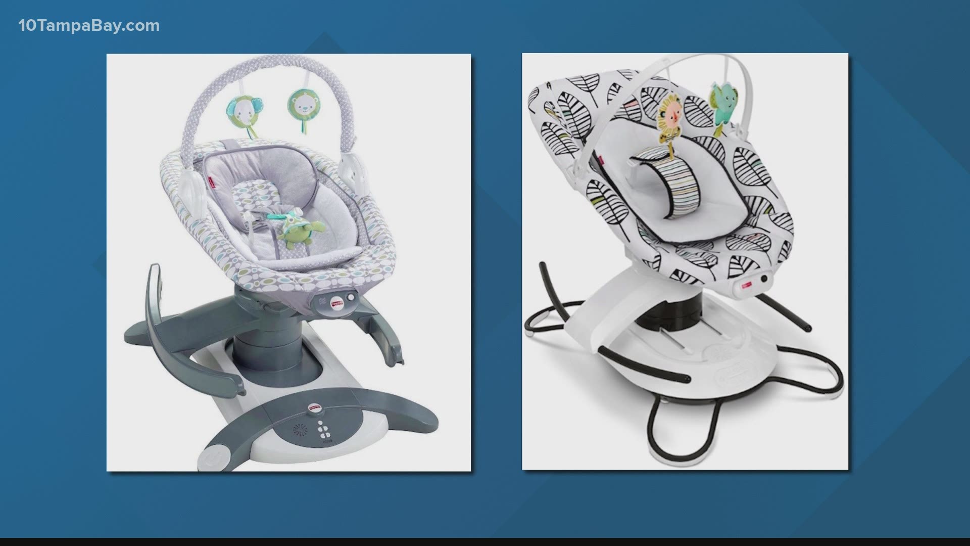 Two kinds of Fisher-Price infant gliders sold at specialty stores and Walmart, Target and Amazon.com are being recalled after the deaths of four infants.