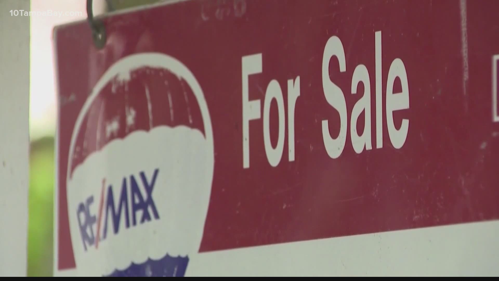 Housing prices have been climbing at a rapid rate to an average price of $350,000 in the Tampa Bay area.