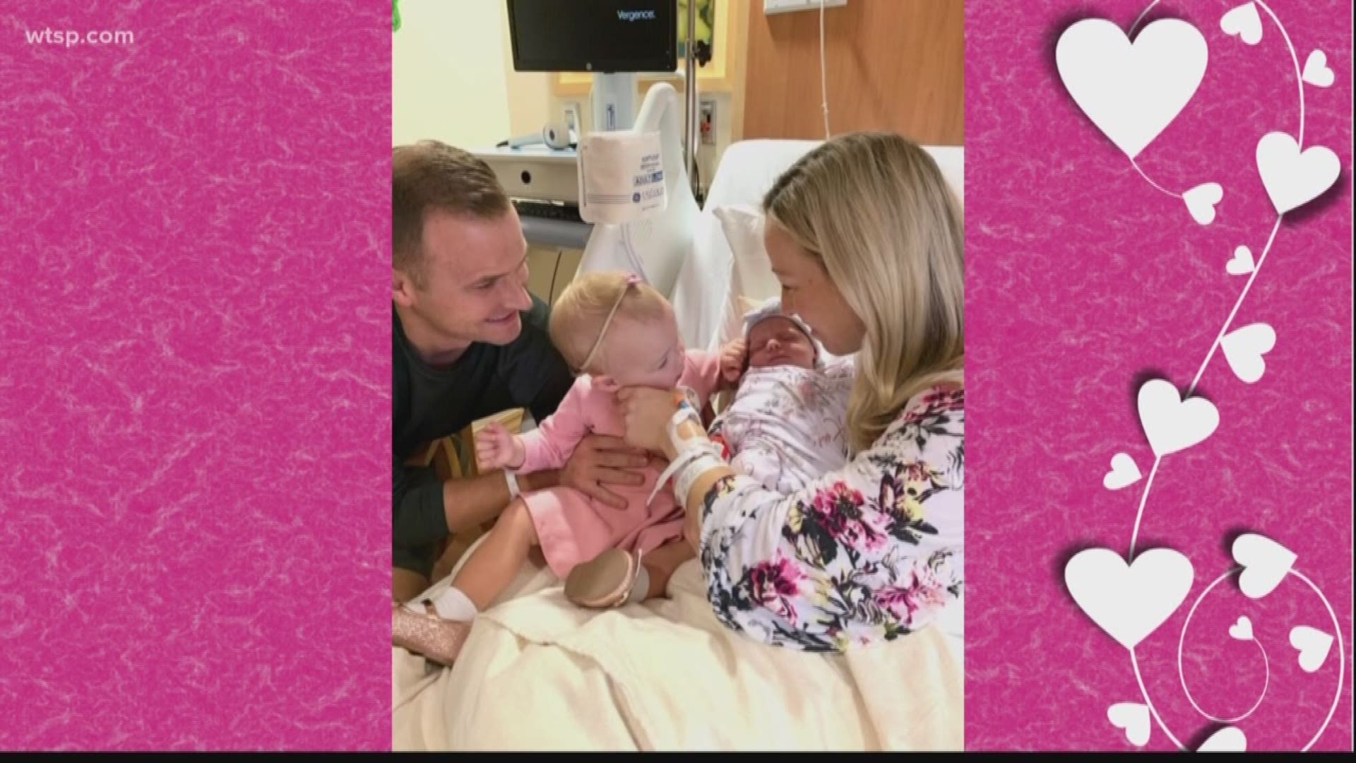10News' Liz Crawford and Grant Gilmore welcome baby girl Rowen!
