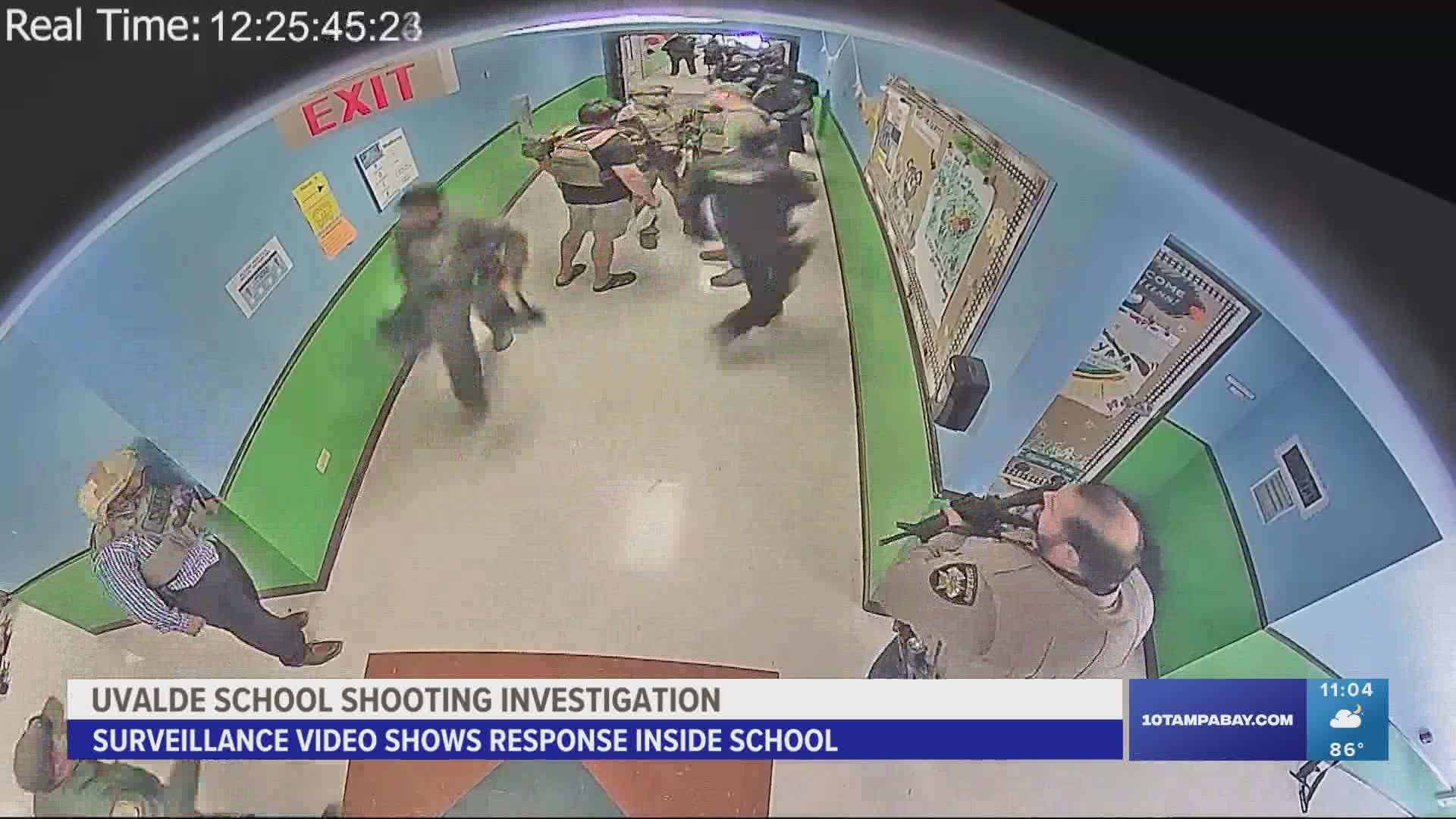 Until Tuesday, the public has not seen footage from inside Robb Elementary leading up to the tragic deaths of 21 people.